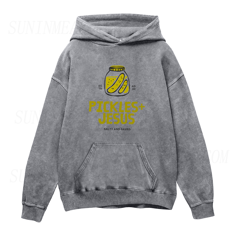 Jesus Pickle  Unisex Hoodie