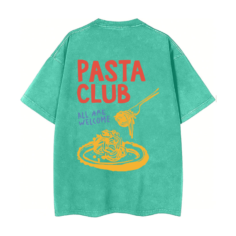 Pasta Club All Are Welcome Unisex Tee