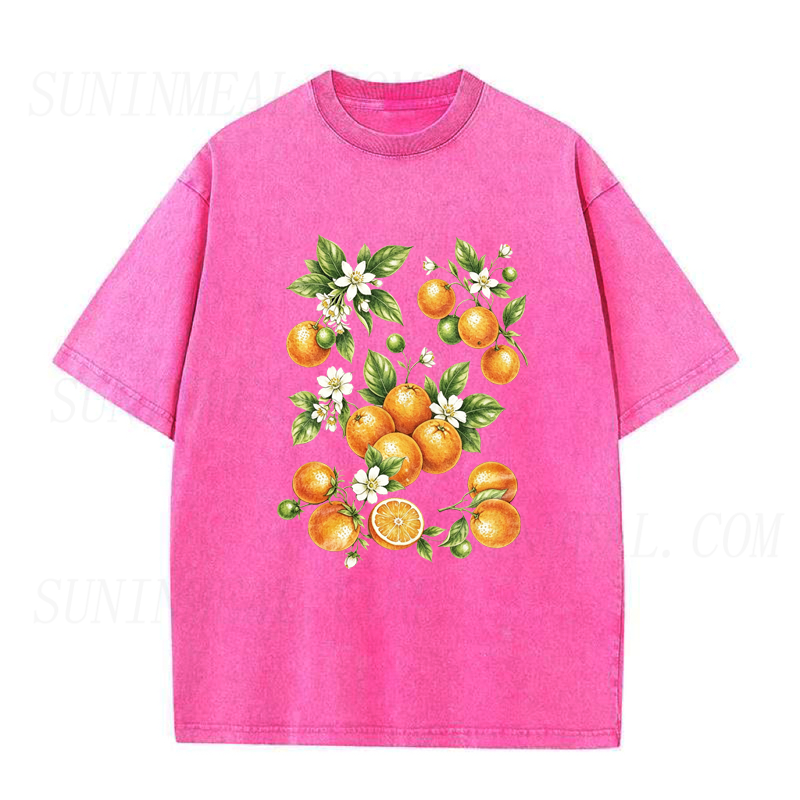 Fresh Citrus & Orange Blossom Summer Unisex Tee