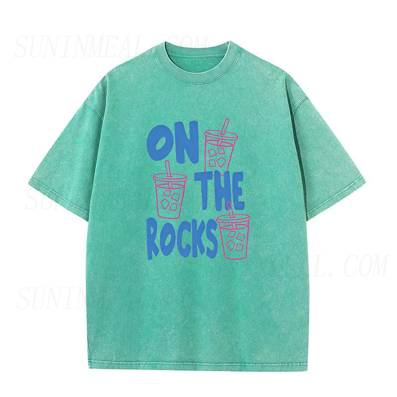 On The Rocks Iced Coffee Unisex Tee