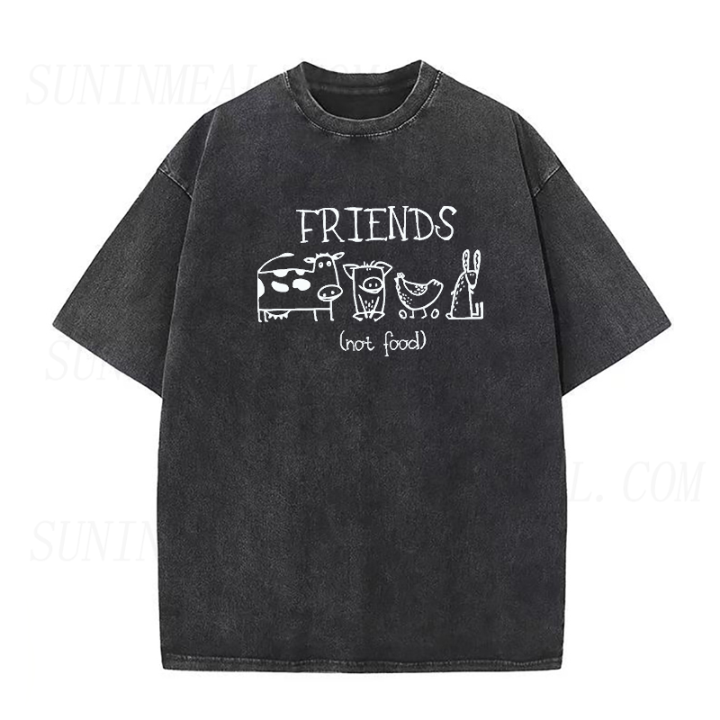 Friends Not Food Unisex Tee