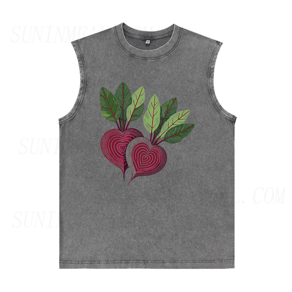 Beet Heart Unisex Tank Top