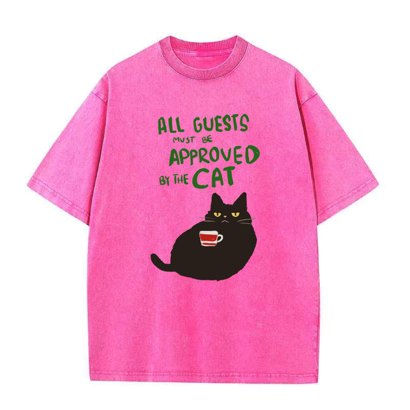 All Guests Must Be Approved by the Cat Unisex Tee