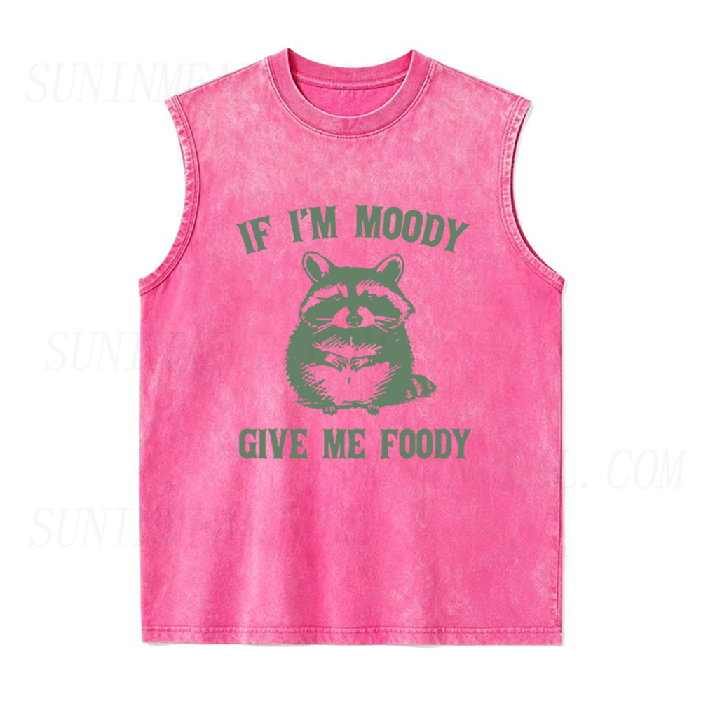 If I’m Moody Give Me Foody Unisex Tank Top