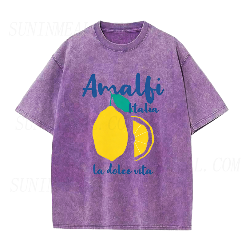 Amalfi Italy Lemon Unisex Tee