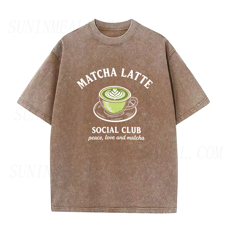 Peace Love & Matcha Unisex Tee