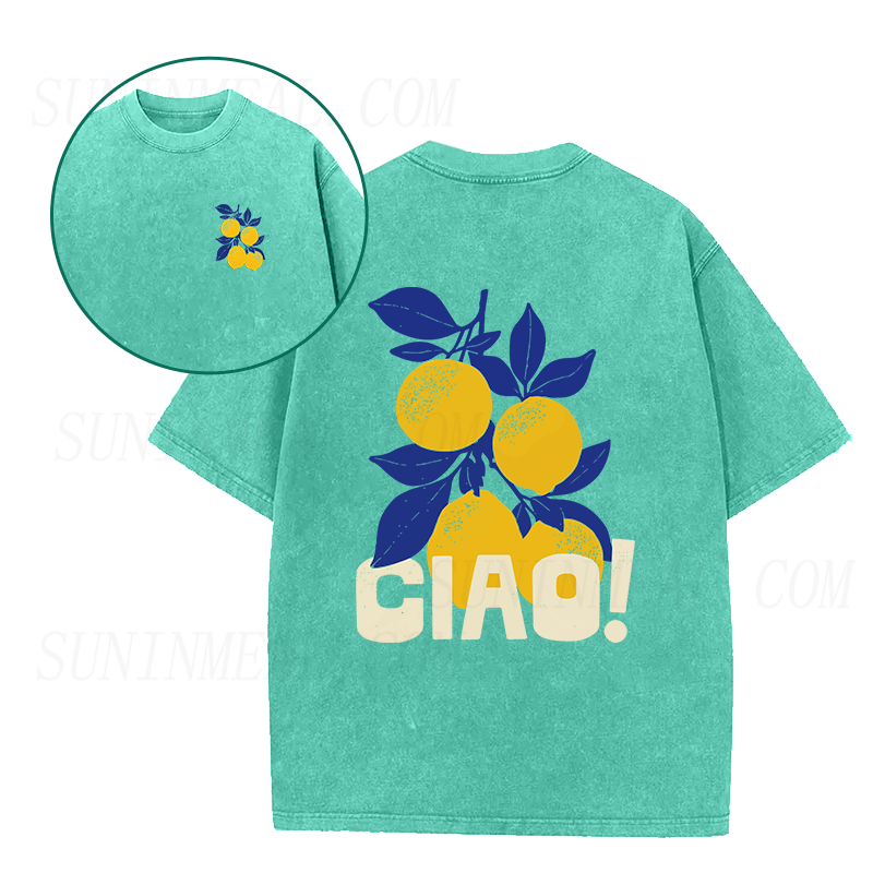 Ciao Italian Lemons Unisex Tee