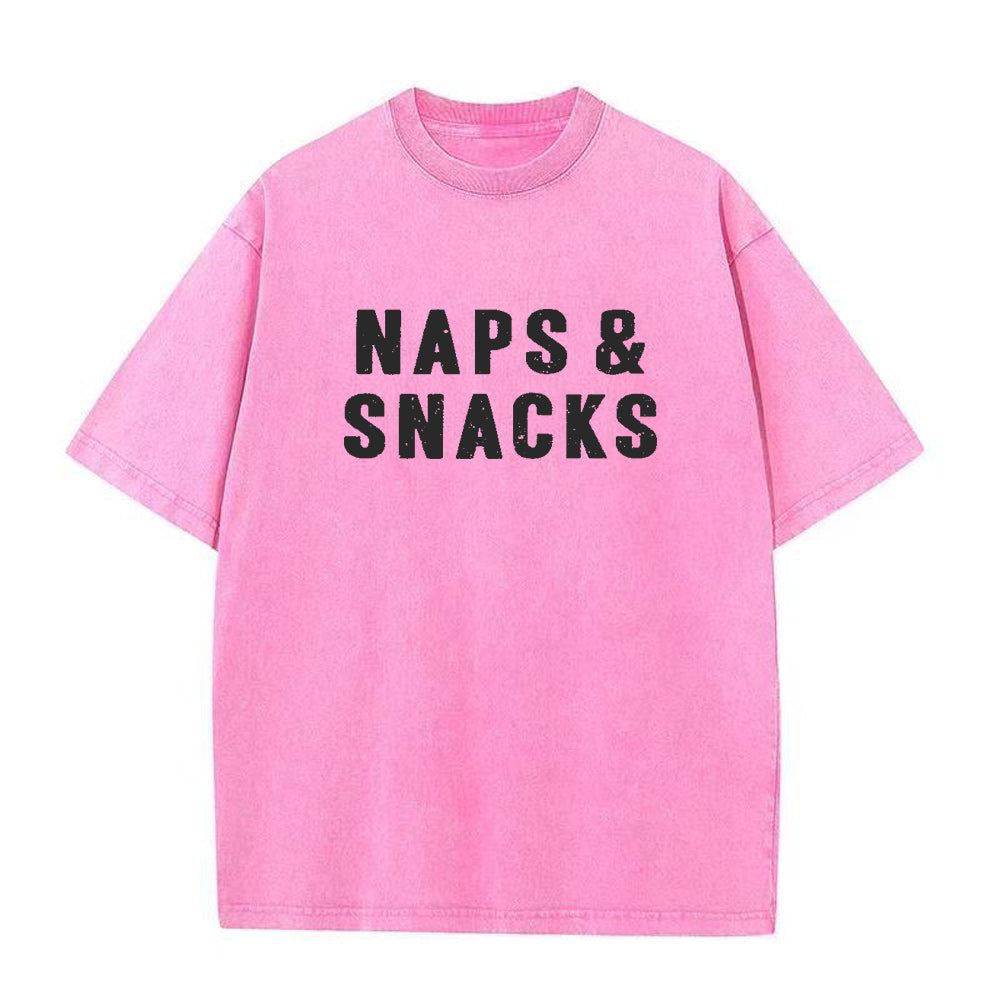 Naps And Snacks Unisex Tee