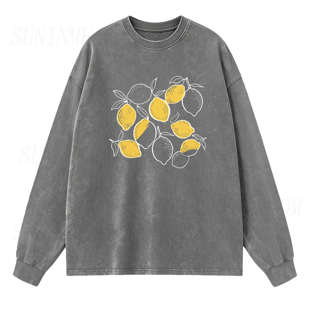 Lemon Long Sleeve Unisex Tee