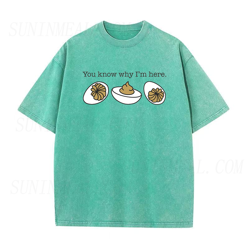 You Know Why I'm Here Unisex Tee