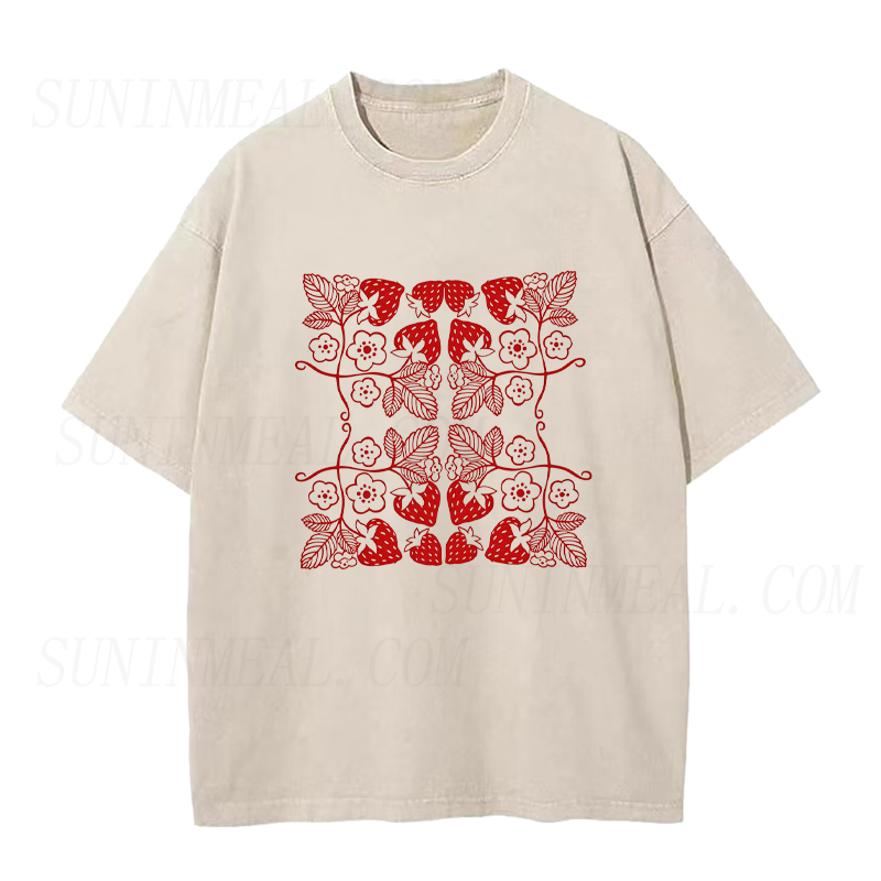 Vintage Strawberry Vine Unisex Tee