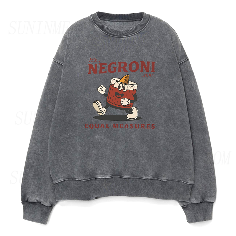 Negroni Cocktail Unisex Crewneck Sweatshirt