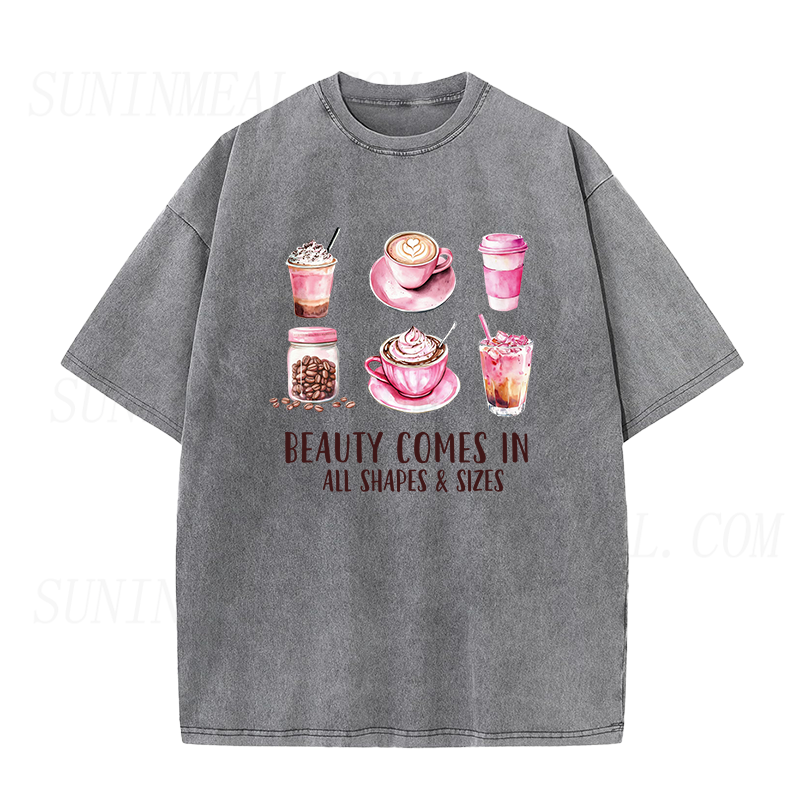 Beauty Comes in All Shapes & Sizes Unisex Tee