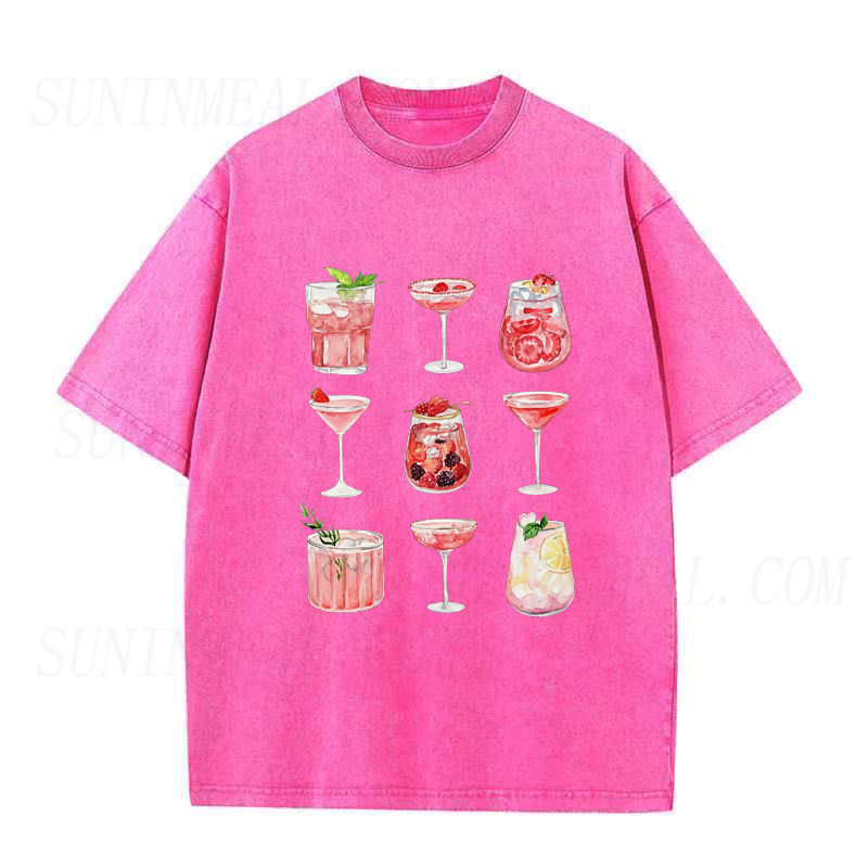 Pink Cocktail Unisex Tee