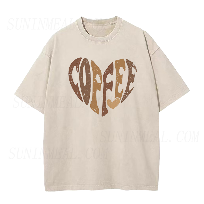 Coffee Heart Unisex Tee