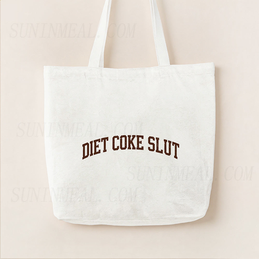 Diet Coke Slut Canvas Tote Bag