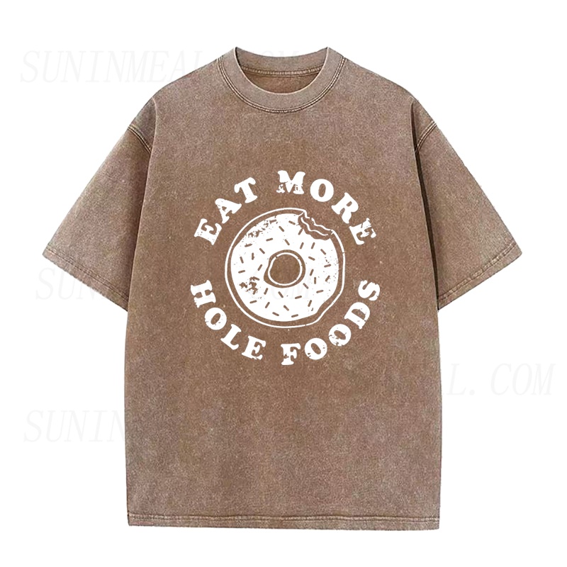 Eat More Hole Foods Donut Unisex Tee
