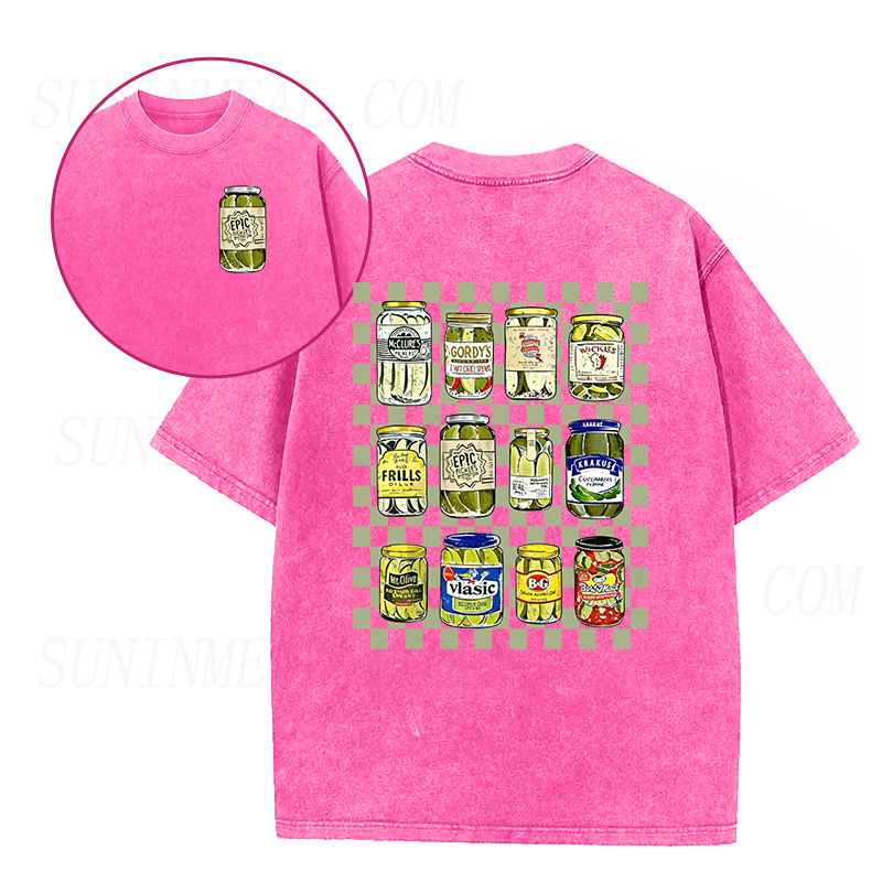 Vintage Pickle Jars Unisex Tee
