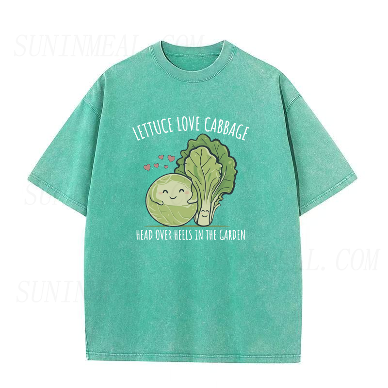 Lettuce Love Cabbage Gardening Tee