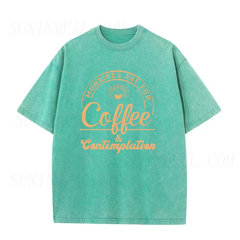 Mornings Are for Coffee and Contemplation Tee