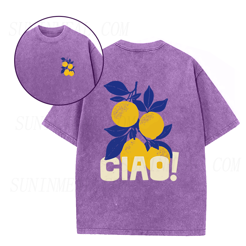Ciao Italian Lemons Unisex Tee