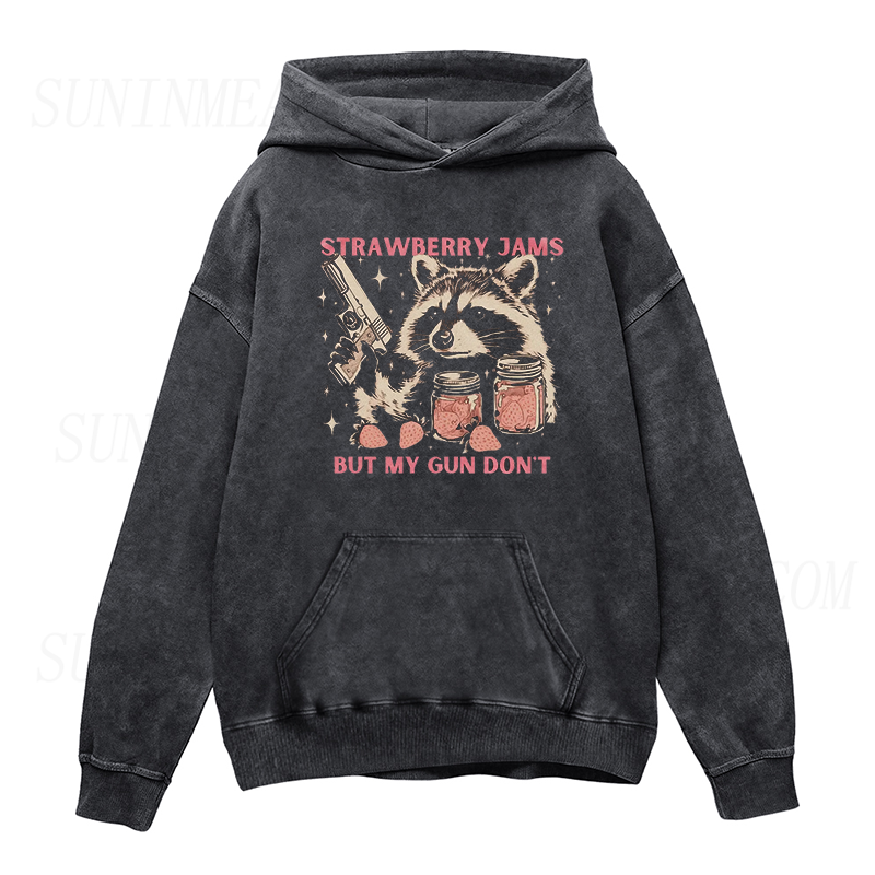 Funny Raccoon Unisex Hoodie