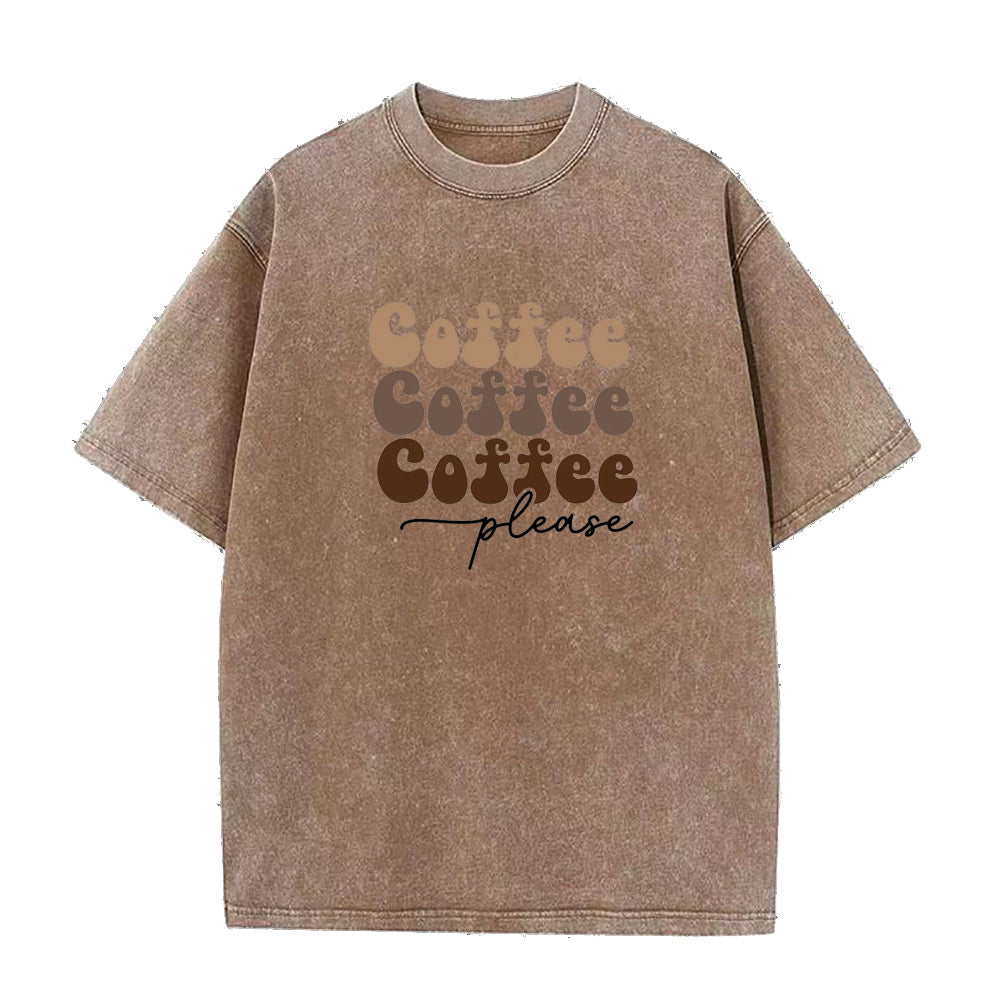 coffee please Unisex Tee