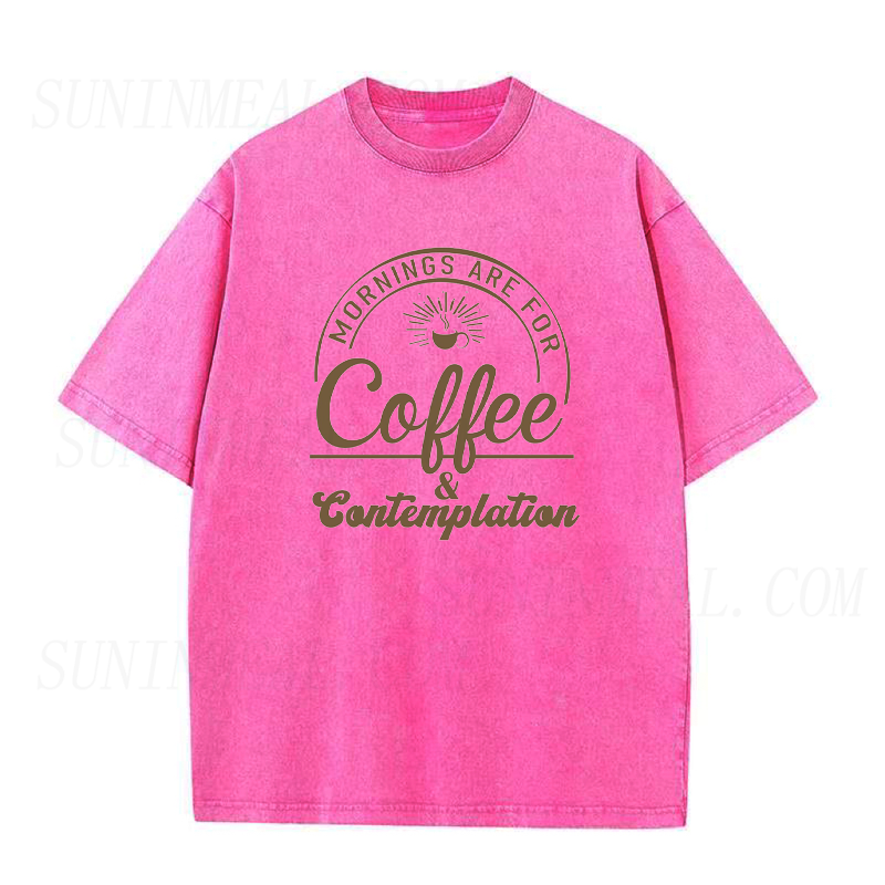 Mornings Are for Coffee and Contemplation Unisex Tee