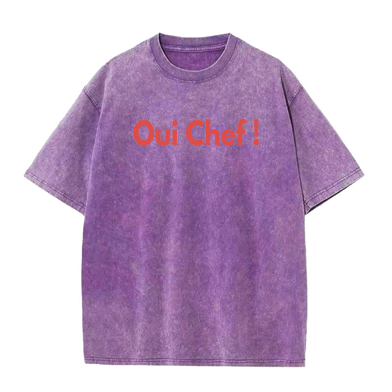Oui chef Unisex Tee