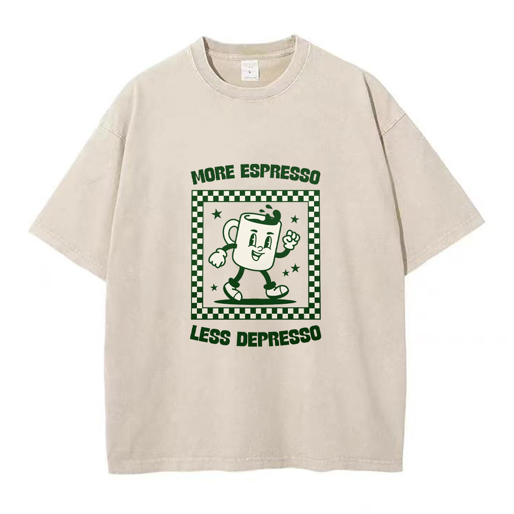 More Espresso Less Depresso unisex Tee