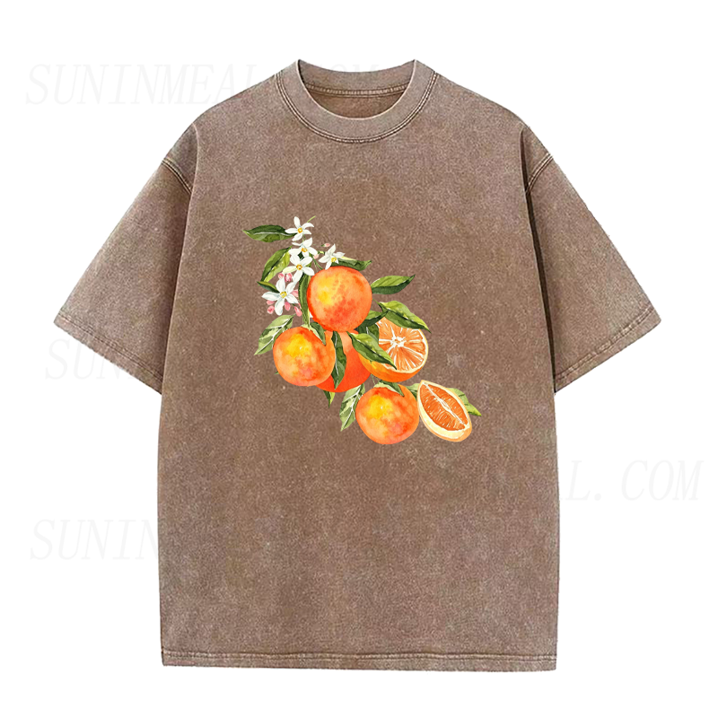 Orange Blossoms Unisex Tee
