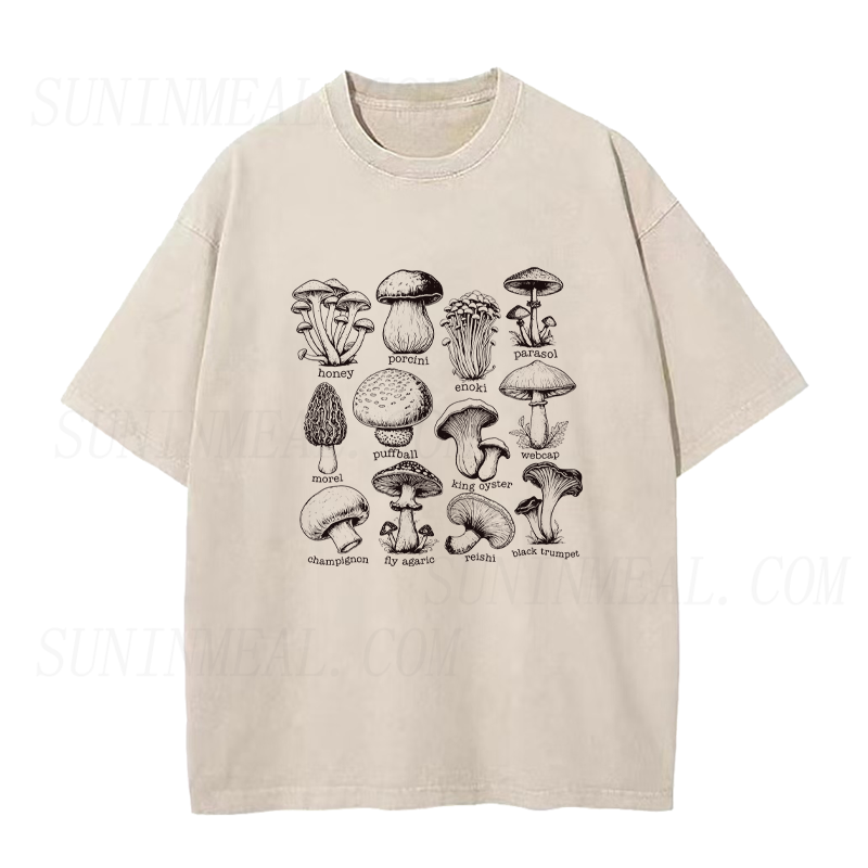 Vintage Mushroom Unisex Tee