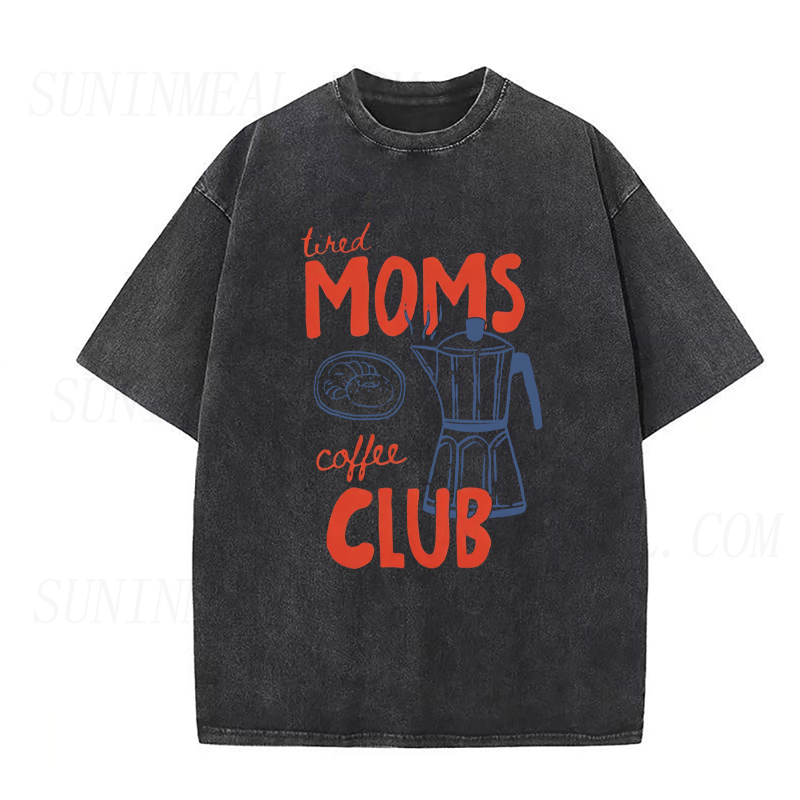 Tired Moms Coffee Club Unisex Tee