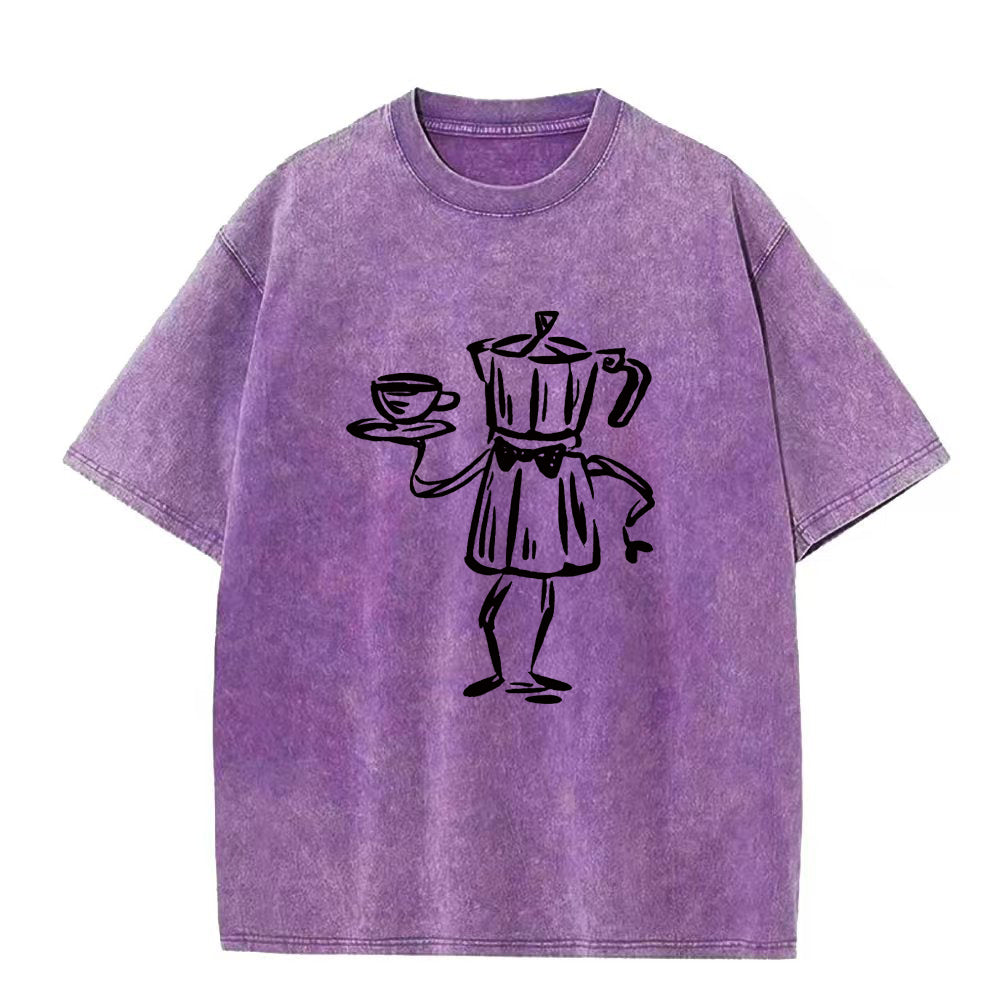 コーヒー?ユニセックスTシャツ