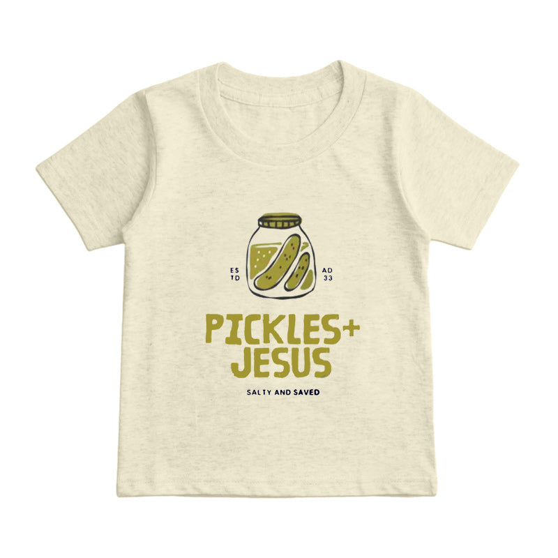Jesus Pickle Kids T-Shirt