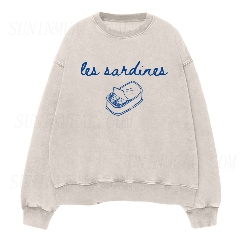 Les Sardines Unisex Crewneck Sweatshirt