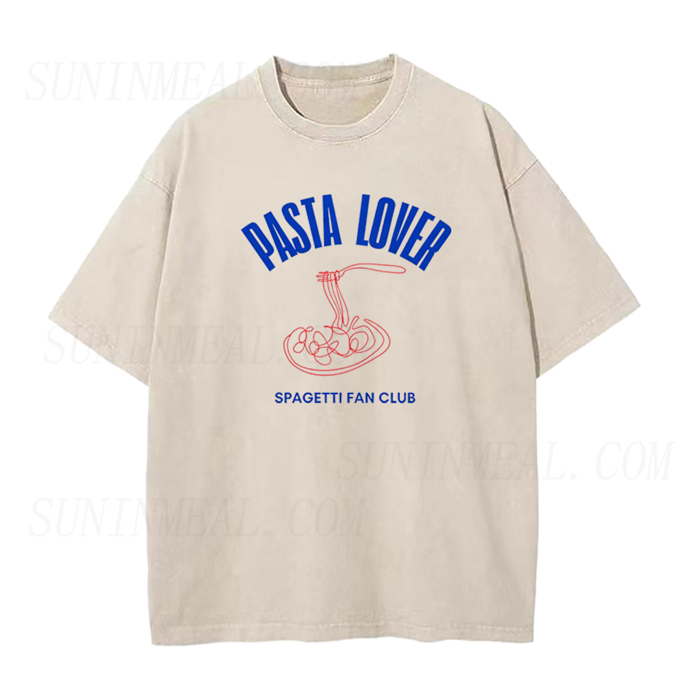 Pasta Lover Spaghetti Fan Club Unisex Tee