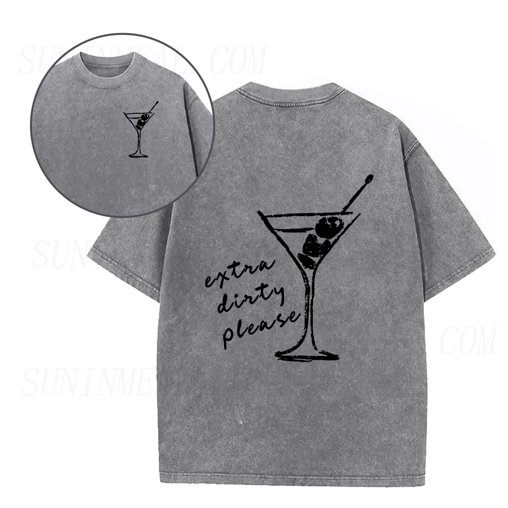 Extra Dirty Martini Please Unisex Tee