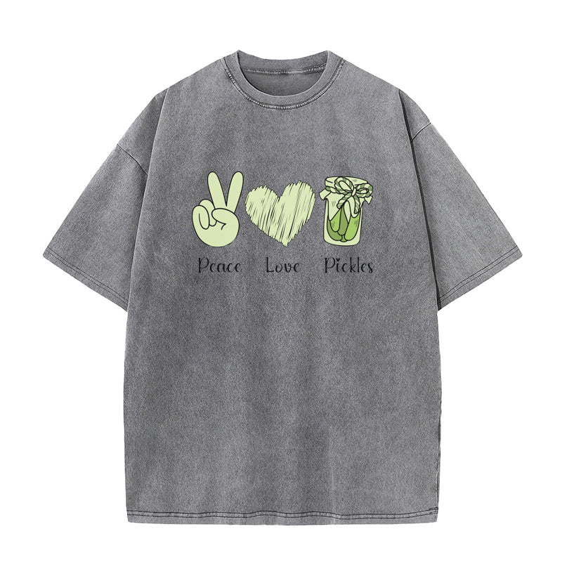 peace love pickles Unisex Tee