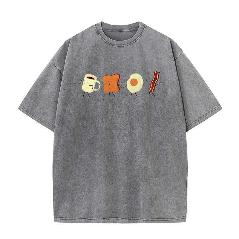 Let's All Go And Have Breakfast Unisex Tee