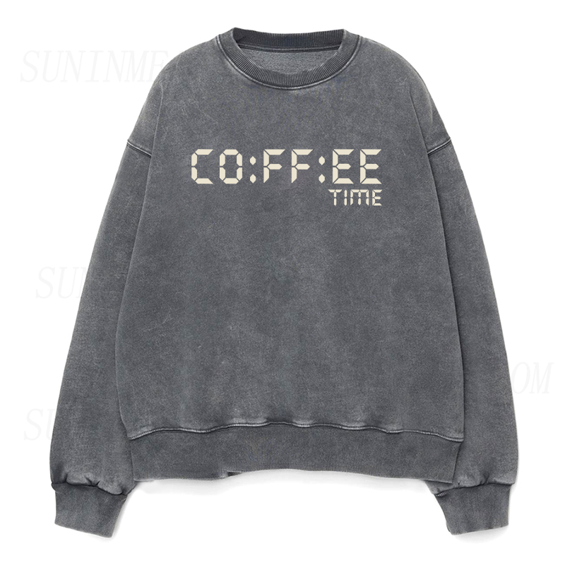 Coffee Time Unisex Crewneck Sweatshirt
