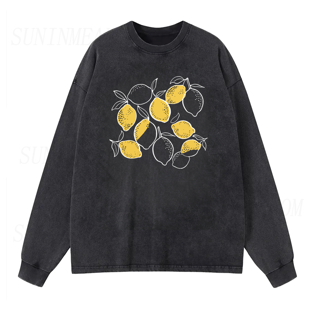 Lemon Long Sleeve Unisex Tee
