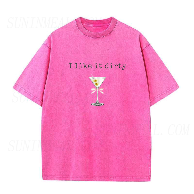 I Like My Martini Dirty Unisex Tee