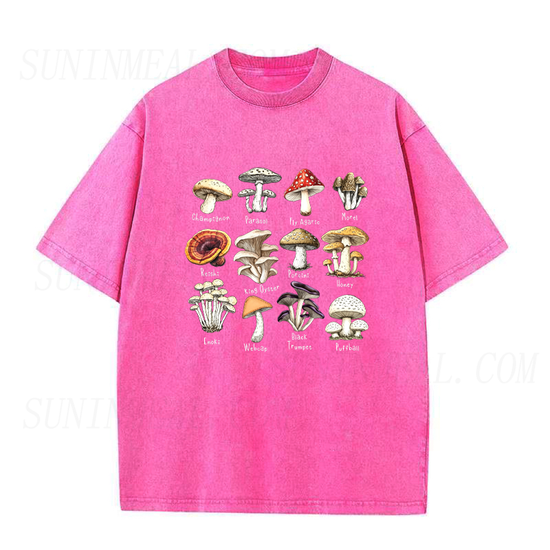 Mushroom Identification Unisex Tee