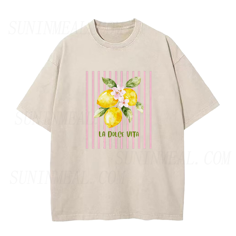 Lemons & Dolce Vita Vibes Unisex Tee
