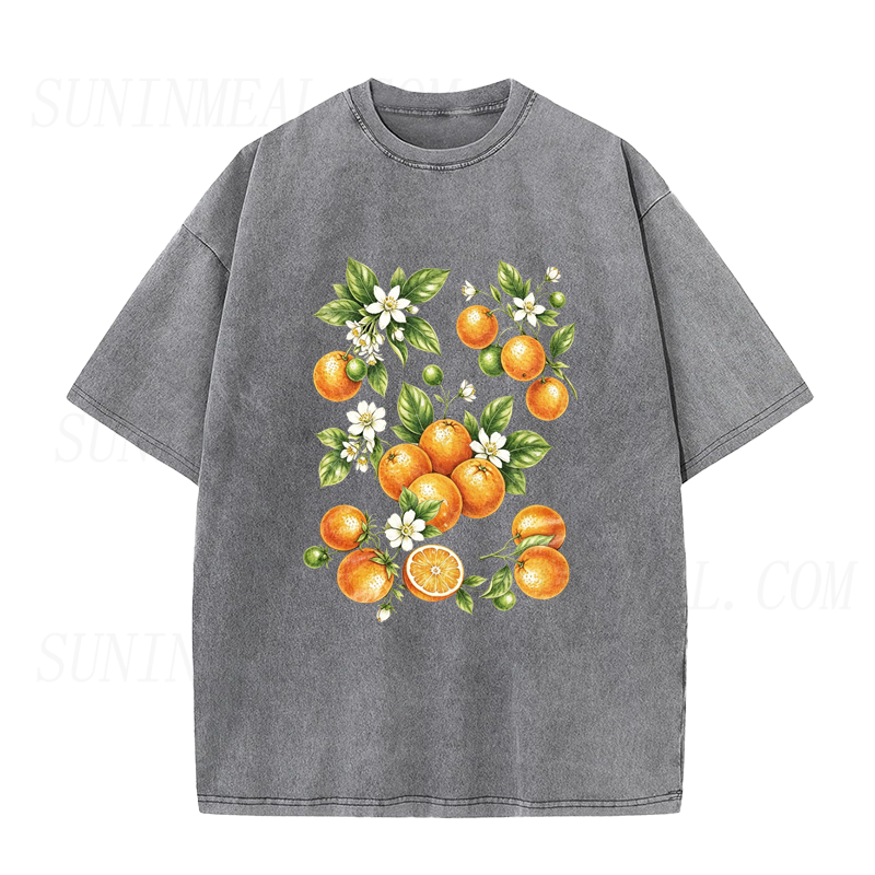 Fresh Citrus & Orange Blossom Summer Unisex Tee