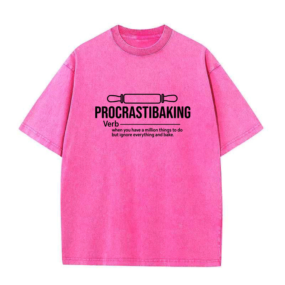 Procrastibaking Unisex Tee