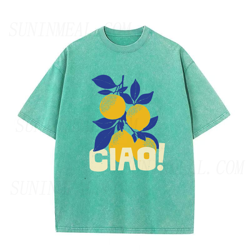 Ciao Italian Lemons Unisex Tee