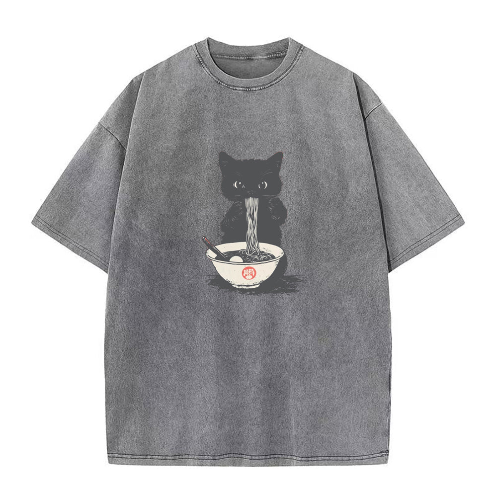 Ramen Kawaii cat Unisex Tee