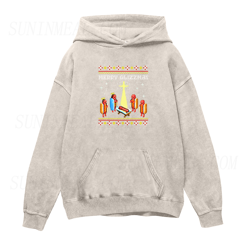 Merry Glizzmas Unisex Hoodie